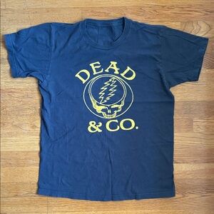 Dead & Co. Black Tee with Yellow Graphic